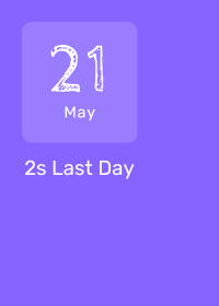 May 16 Last Day for Early Care, After Care, and Extended Day Programs